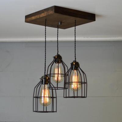 Lumière plafond rustique